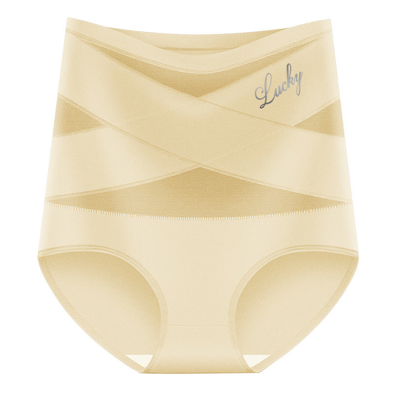 Tummy Control High-Waisted Mesh Shaping Panties