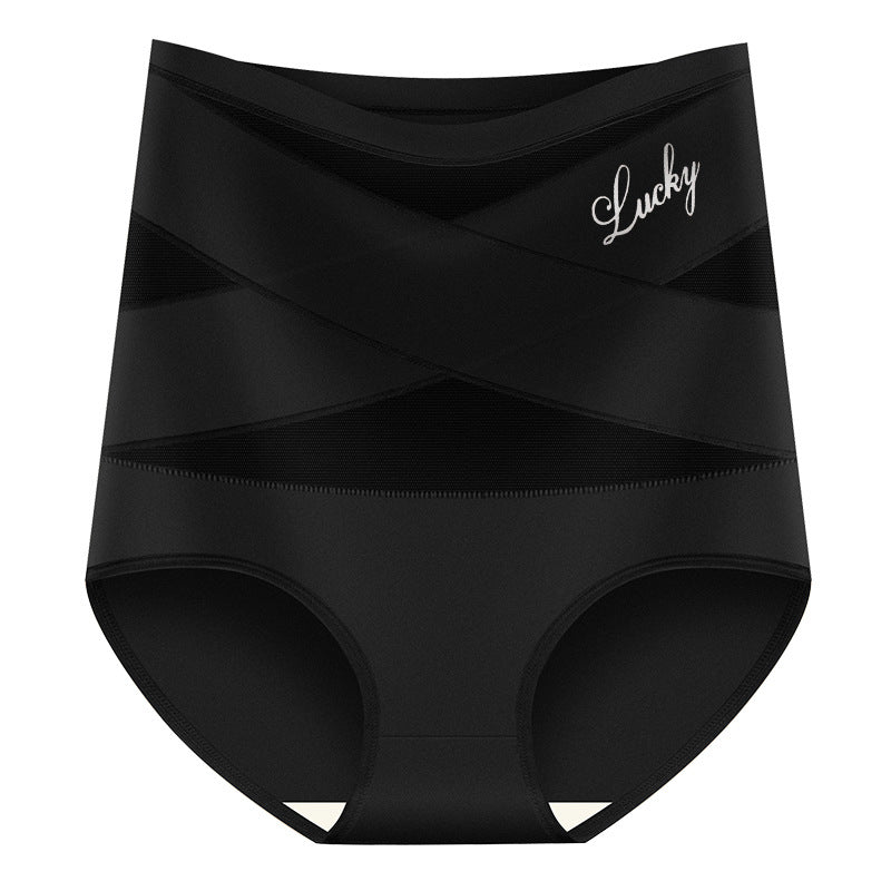Tummy Control High-Waisted Mesh Shaping Panties