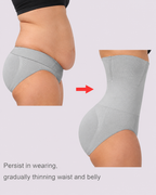Waist-Slimming High-Rise Ribbed Butt-Lift Shaping Panties