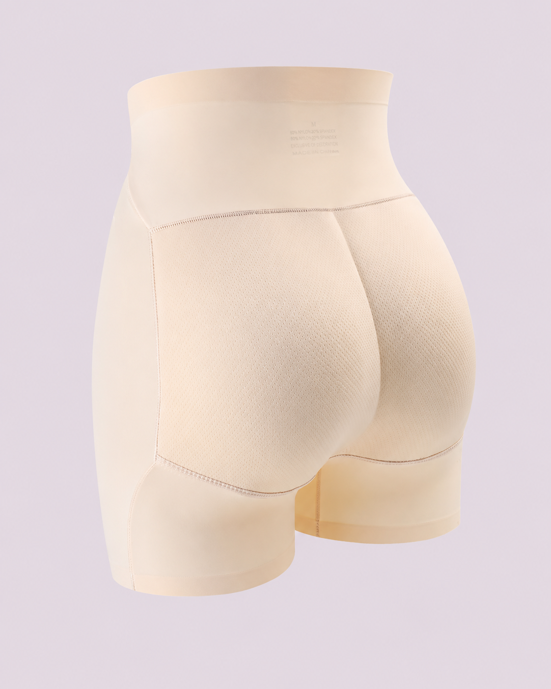 Butt-Lifting High-Waist Padded Thigh-Slimming Shaper Shorts