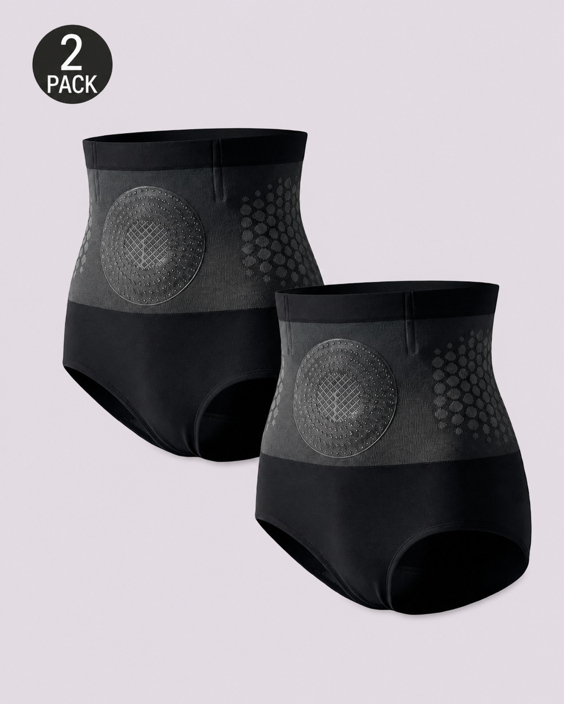 Thermal Tummy-Control High-Waist Breathable Shaping Briefs