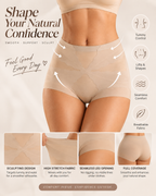 X-Shaped Tummy Control Butt Lifting Shaping Panties
