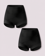Tummy-Control X-Compression High-Waist Seamless Shaper Shorts