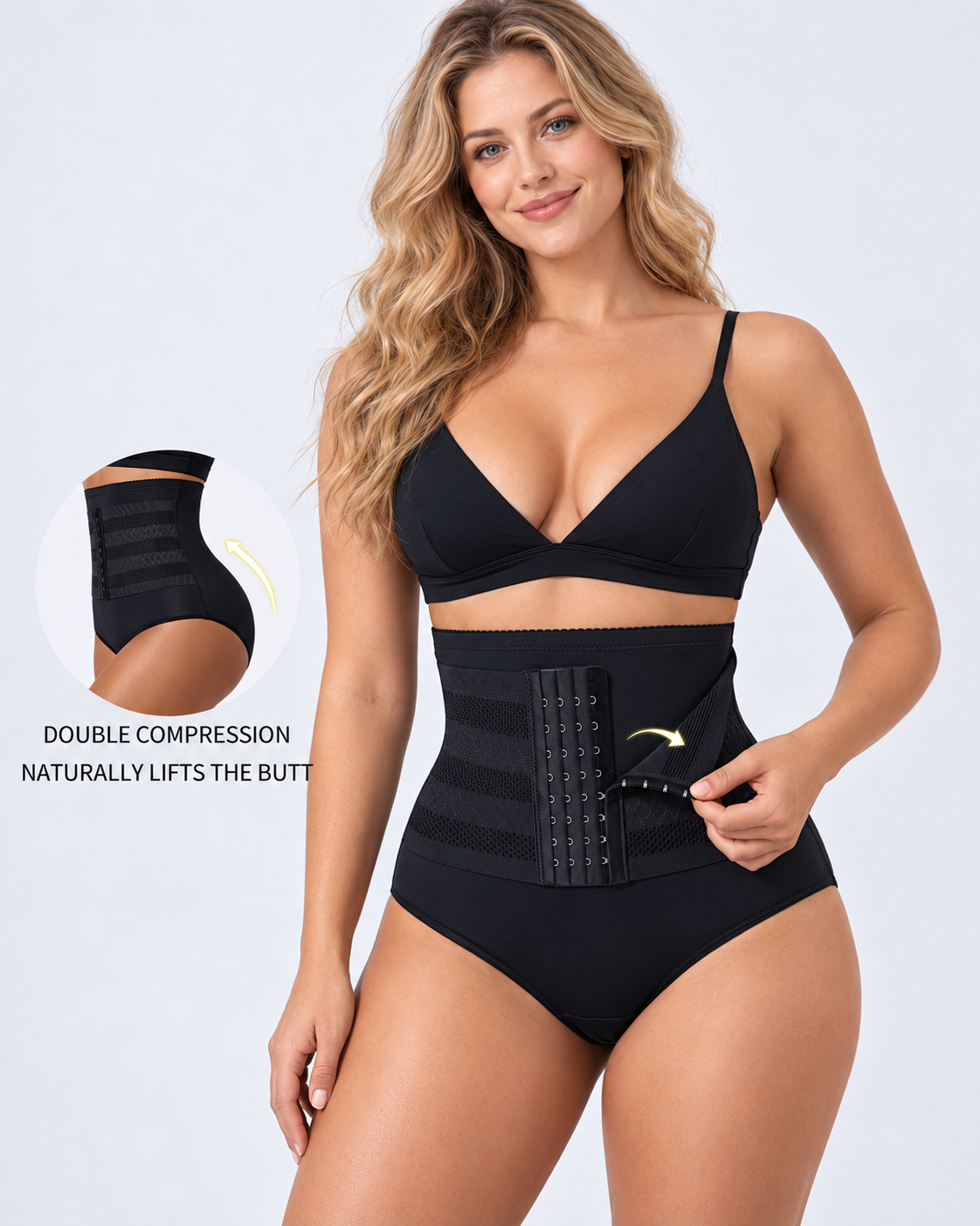 High-Waisted Adjustable Shaping Panties