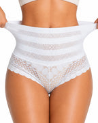 High Waist Breathable Mesh Shaping Panties