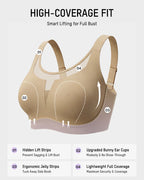 Wireless Lift Support Full Coverage Comfort Bra