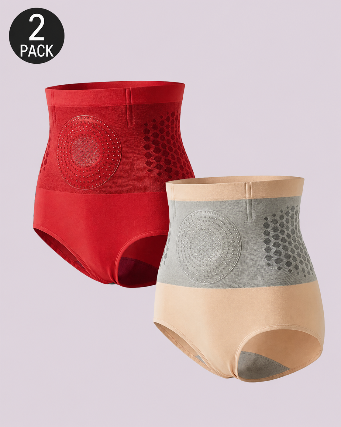Thermal Tummy-Control High-Waist Breathable Shaping Briefs