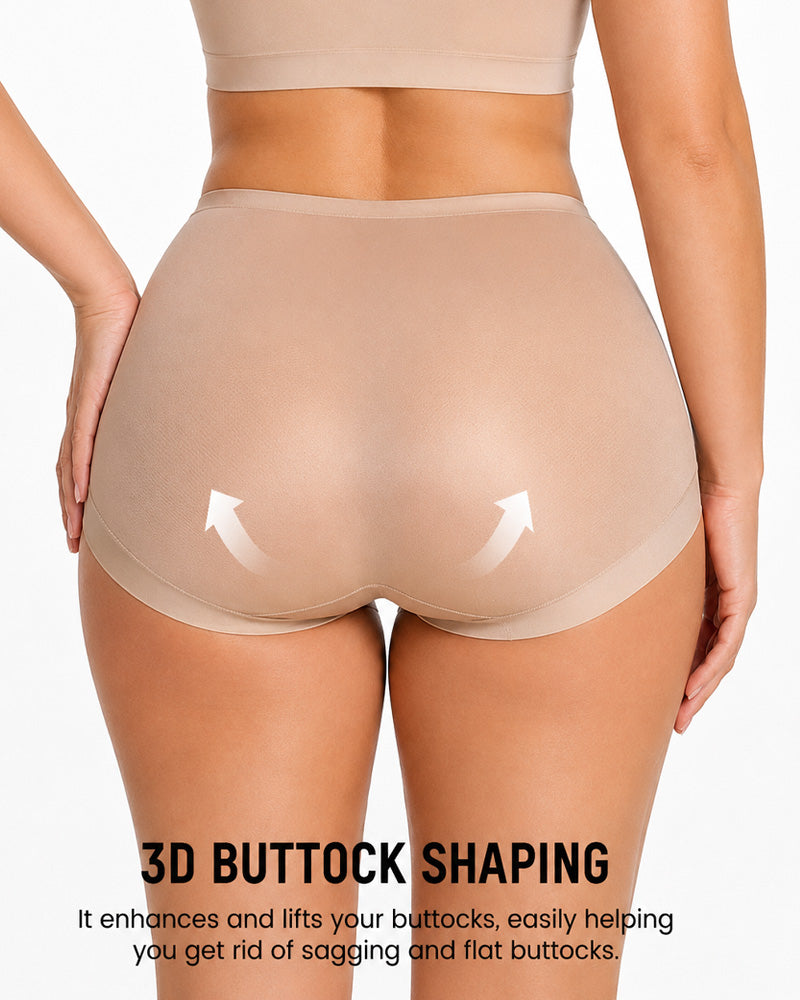 High Waist Cross Compression Shaping Panties
