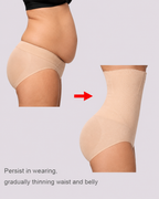 Waist-Slimming High-Rise Ribbed Butt-Lift Shaping Panties
