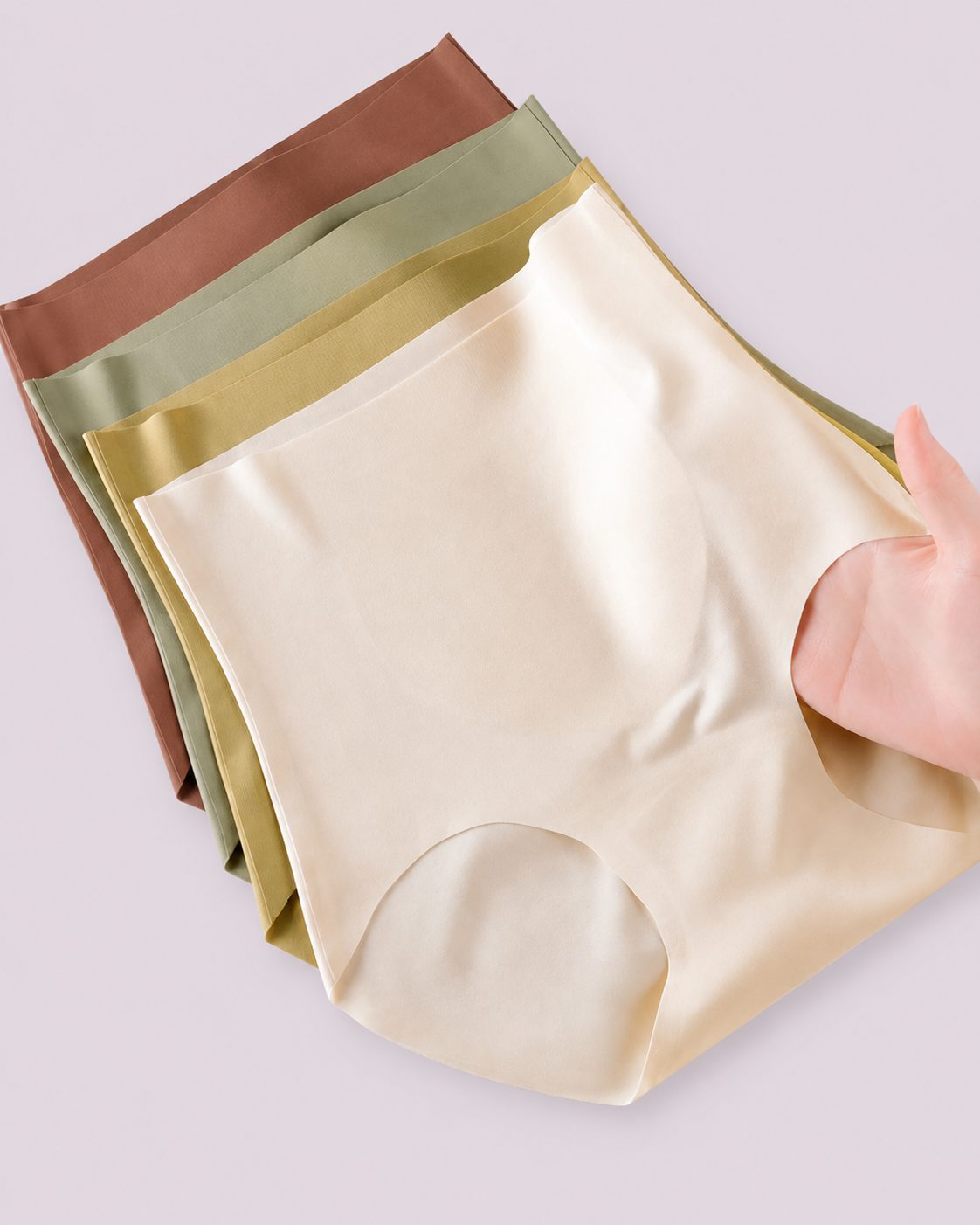 Tummy-Flattening High-Waist Seamless Sculpting Briefs