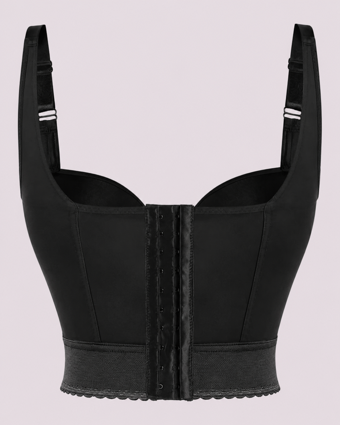 Push-Up Longline Underwire Support Bra