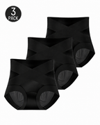 High Waist Cross Compression Shaping Panties