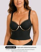Push-Up Longline Underwire Support Bra