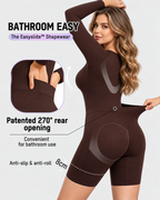 Long Sleeve Easy-Access Butt Lifting Bodyshaper