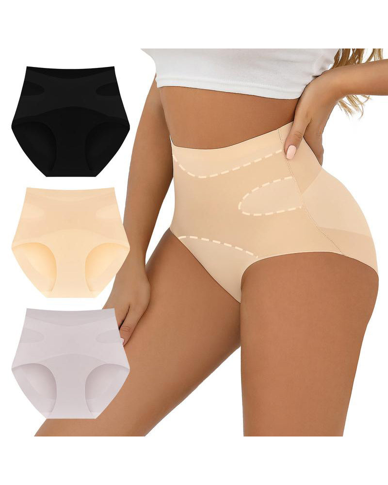 Butt-Lifting High-Rise Seamless Shaping Briefs