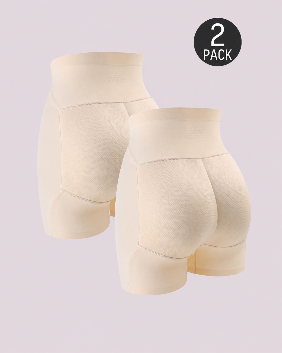 Butt-Lifting High-Waist Padded Thigh-Slimming Shaper Shorts