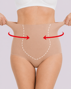 Tummy-Flattening High-Waist Seamless Sculpting Briefs