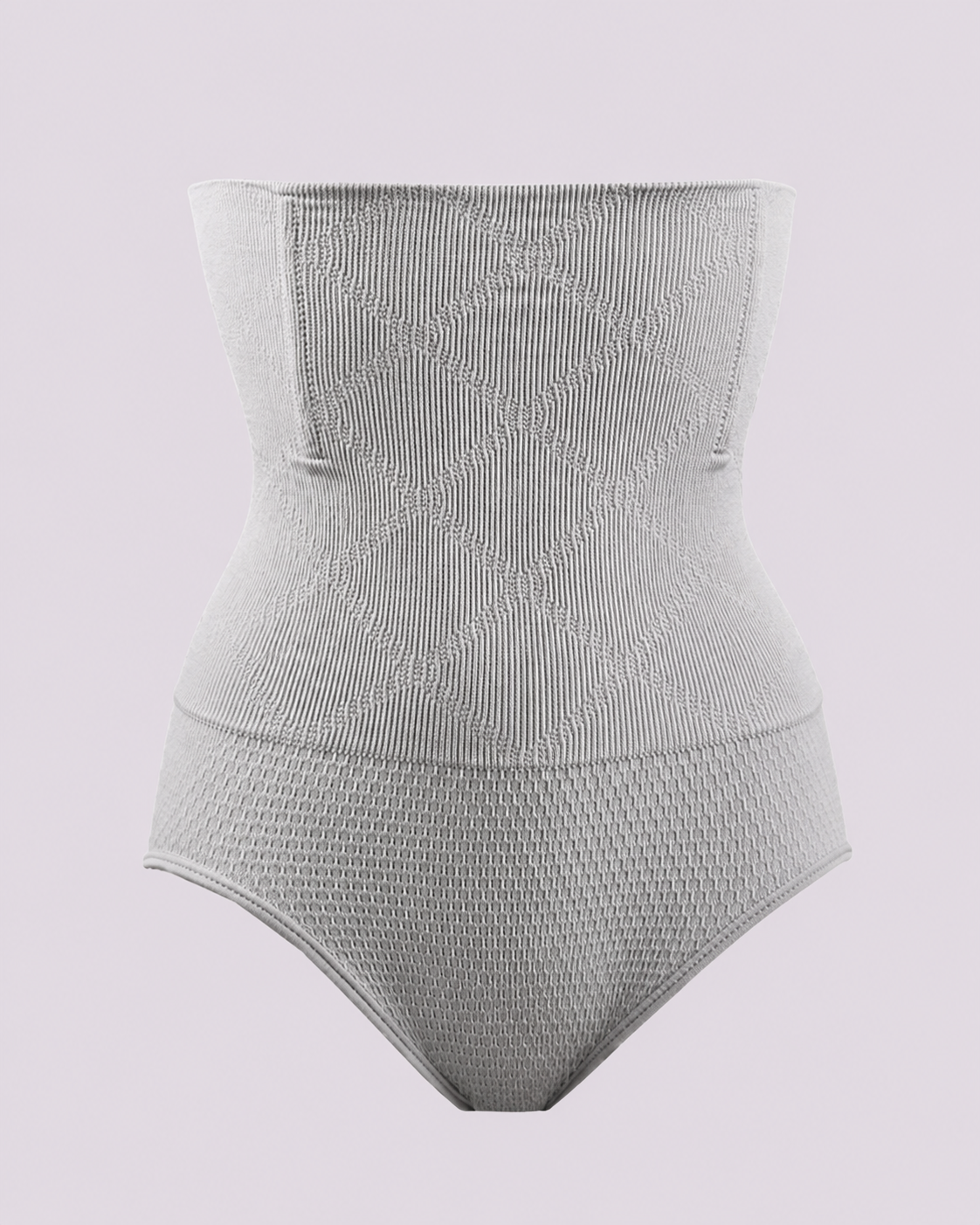 Waist-Slimming High-Rise Ribbed Butt-Lift Shaping Panties