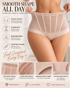 Tummy Control Mesh Shaping Panties