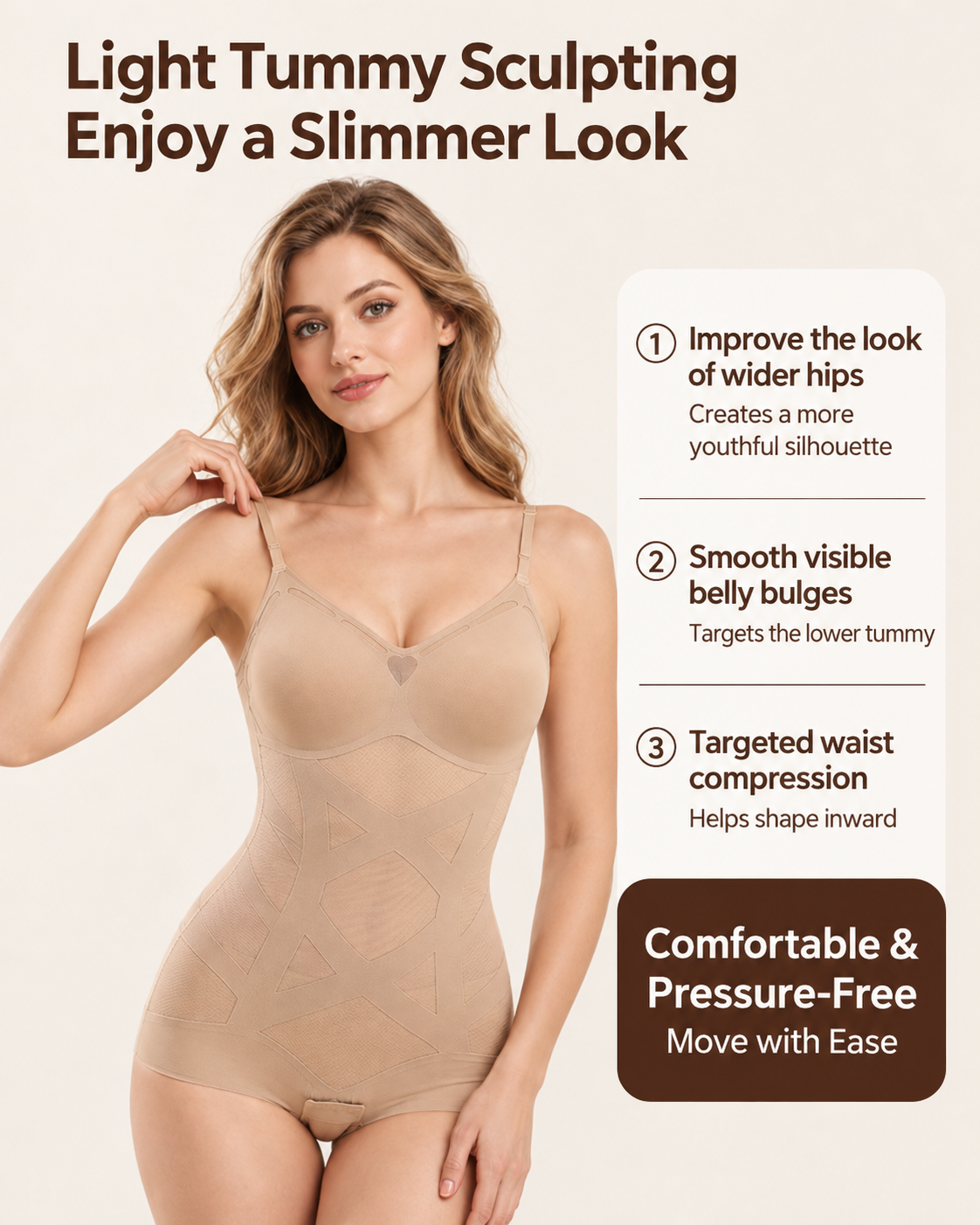 Ultra-Thin Tummy Control Seamless Bodyshaper