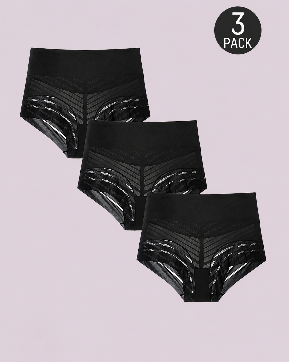 Curve-Enhancing High-Waist Mesh Boyshort Shapewear