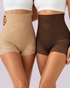 High Waist Tummy Control Shapewear Underwear Seamless Elastic Lace Panties