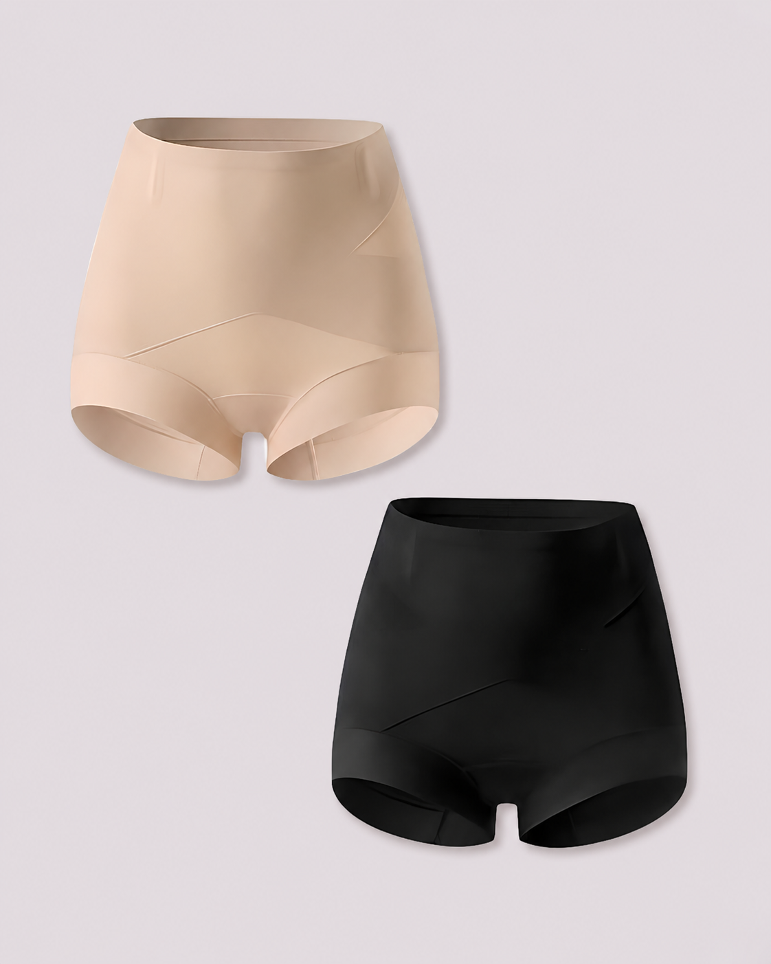 Tummy-Control X-Compression High-Waist Seamless Shaper Shorts