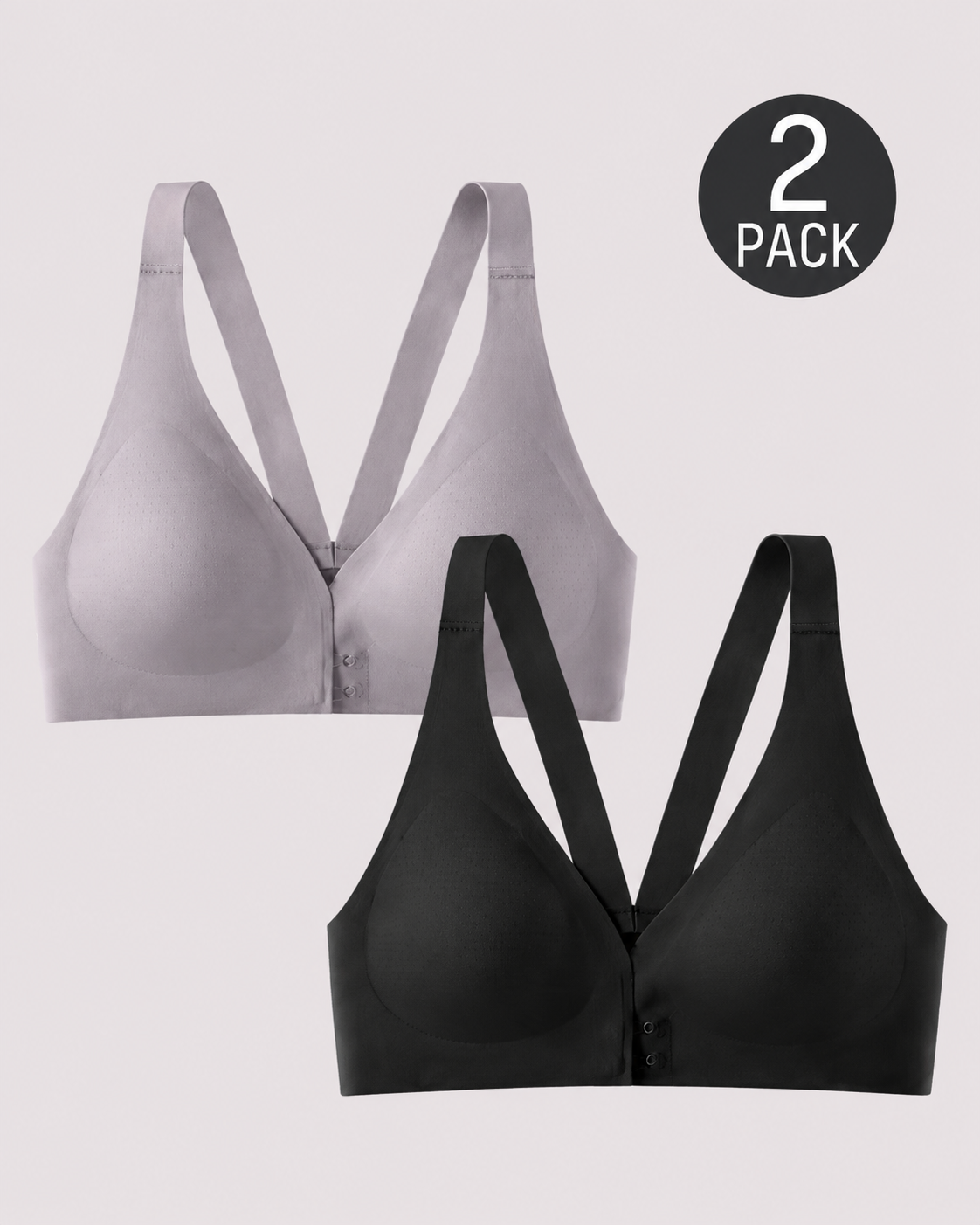 Wireless Push Up Seamless Breathable Bra