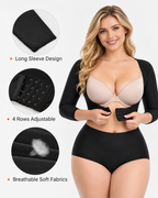 Arm Shaper Compression Sleeves with Front Closure