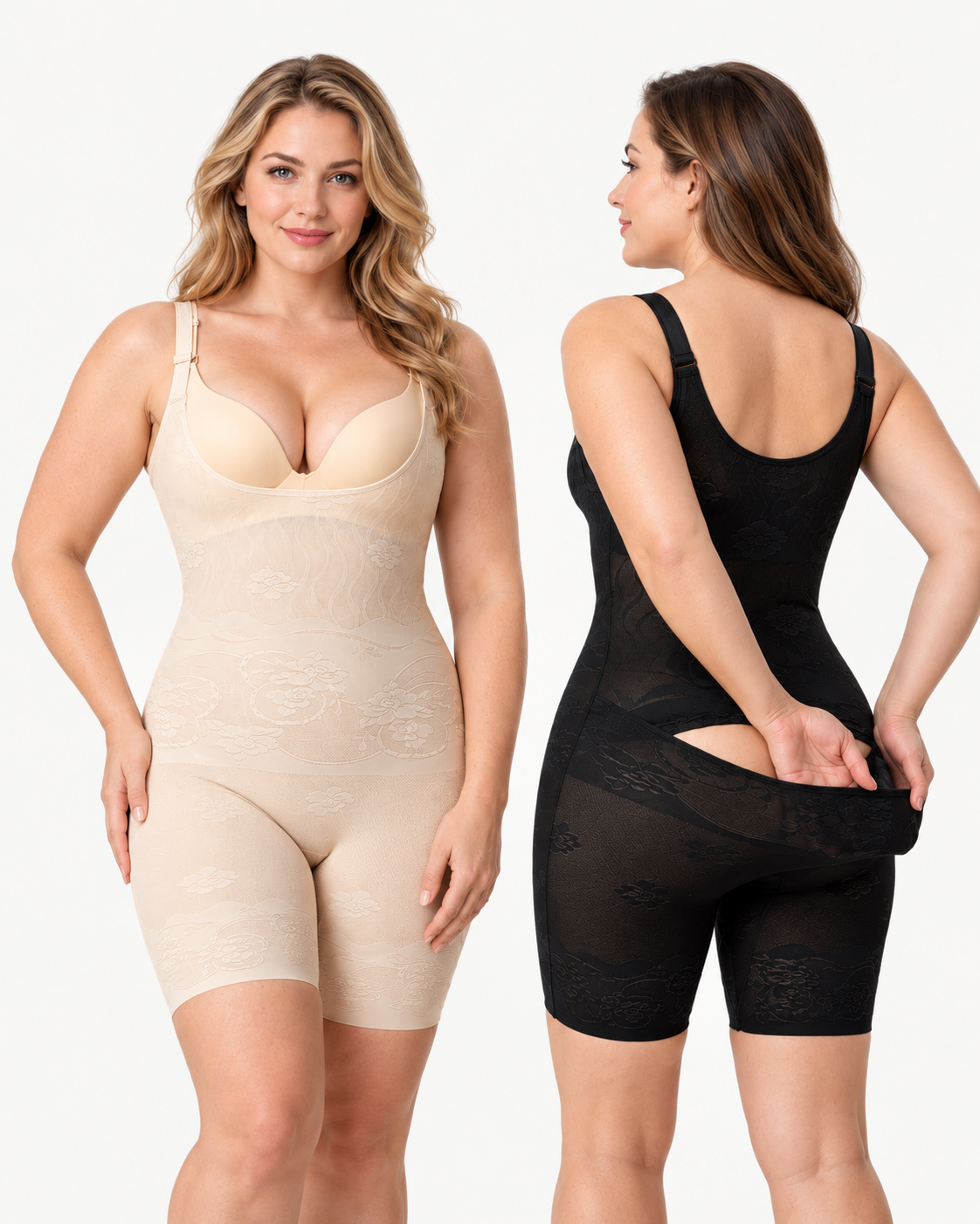 Lace Tummy Control Easy-to-Wear Bodyshaper