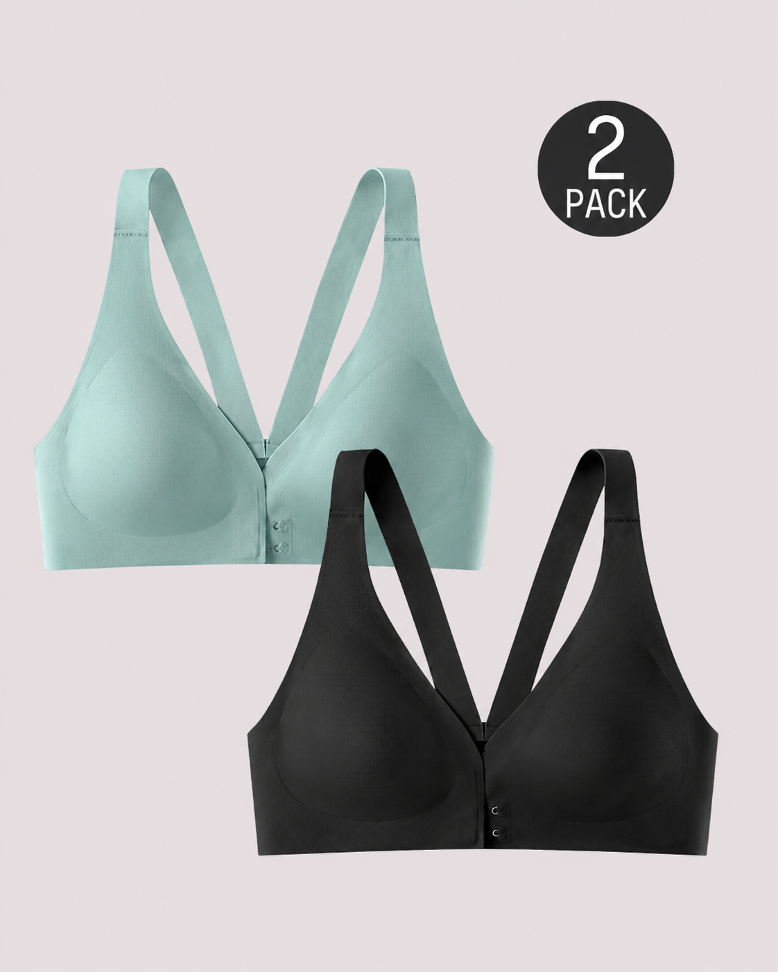 Wireless Push Up Seamless Breathable Bra