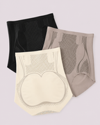 Breathable High-Waist Support Compression Briefs