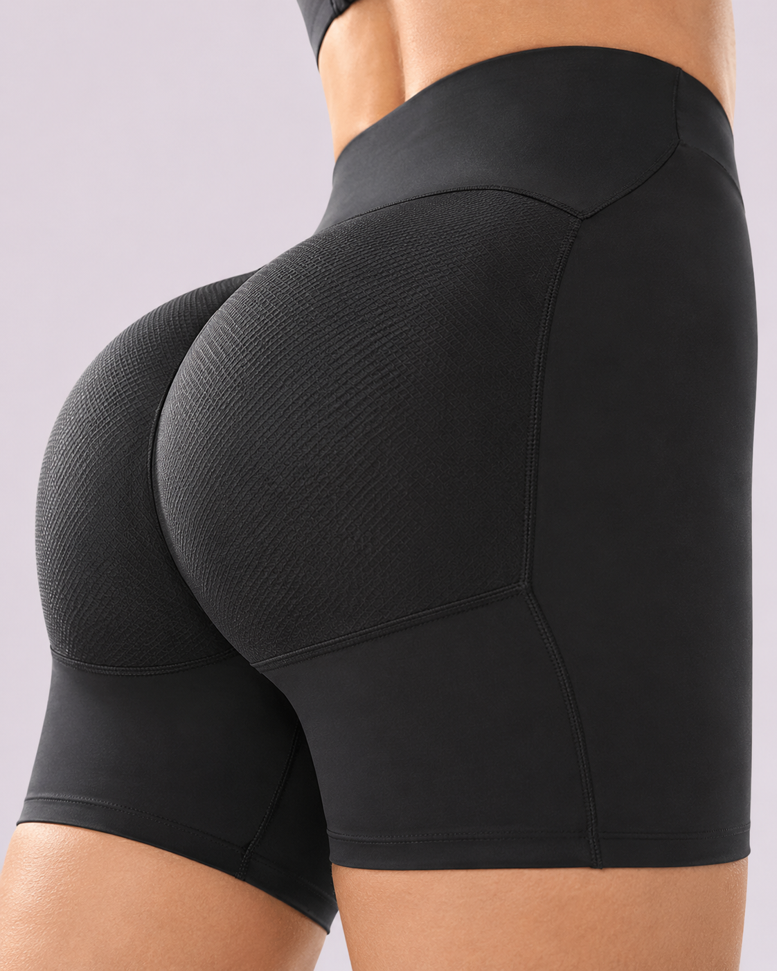 Butt-Lifting High-Waist Padded Thigh-Slimming Shaper Shorts