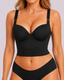 Push-Up Longline Underwire Support Bra