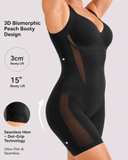 Ultra-thin Breathable Seamless Tummy Control Easy-to-Wear Shapewear Bodysuit