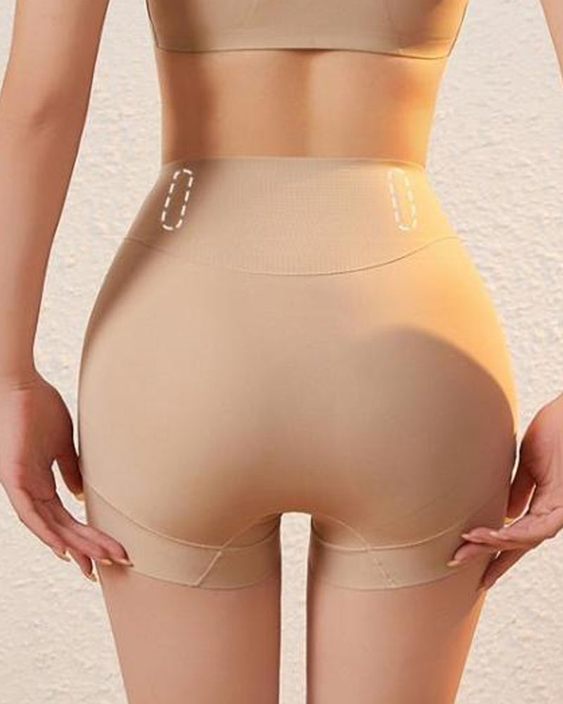 Tummy-Control X-Compression High-Waist Seamless Shaper Shorts
