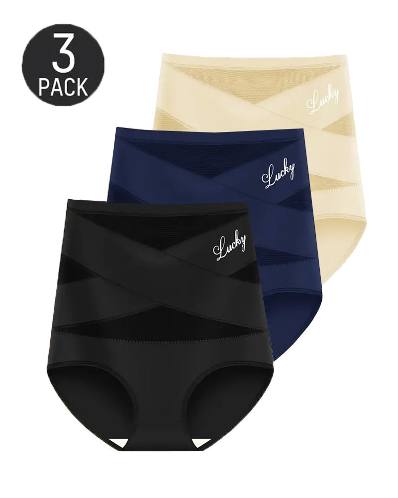 Tummy Control High-Waisted Mesh Shaping Panties