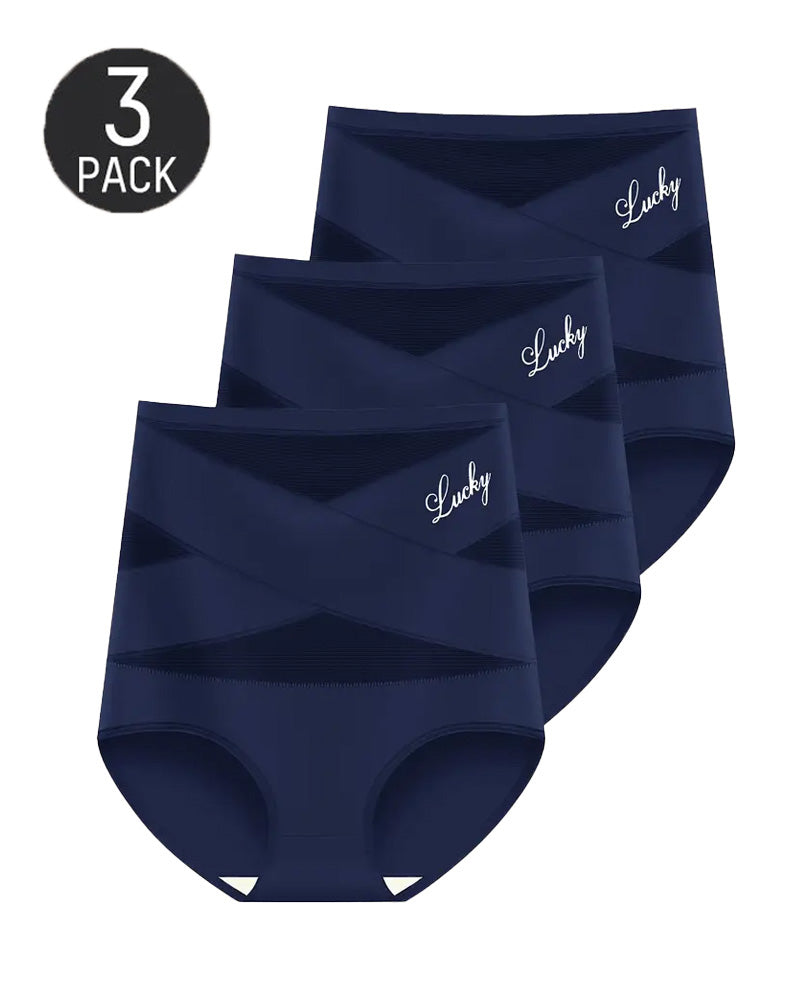 Tummy Control High-Waisted Mesh Shaping Panties