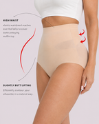 Butt-Lifting High-Rise Seamless Shaping Briefs