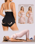 Waist-Slimming High-Rise Ribbed Butt-Lift Shaping Panties