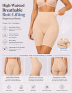 Cooling & Breathable Tummy Control Butt Lifter Shapewear Shorts