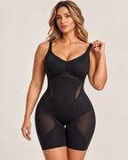 Easy On Seamless Mesh Shaping Bodysuit