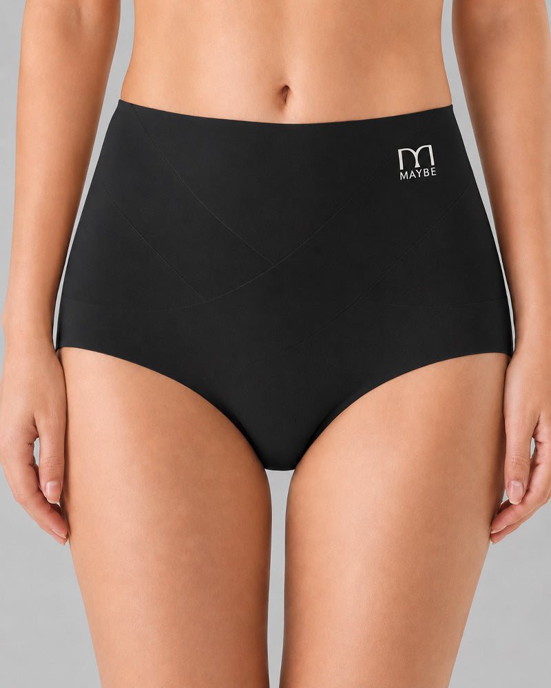 Light Tummy-Control High-Waist X-Shaping Briefs