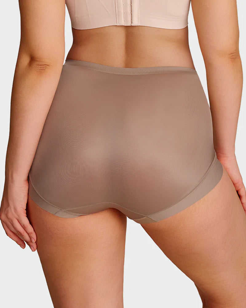 High Waist Cross Compression Shaping Panties