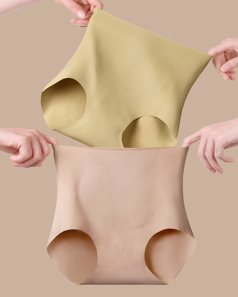Tummy-Flattening High-Waist Seamless Sculpting Briefs