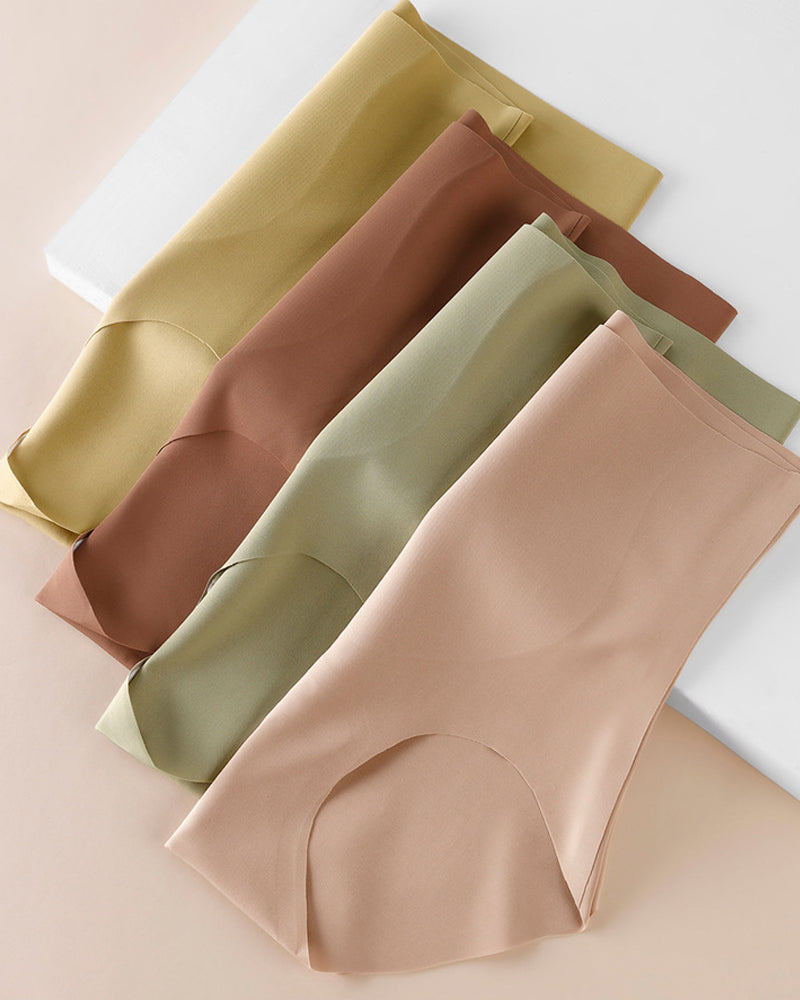 Tummy-Flattening High-Waist Seamless Sculpting Briefs