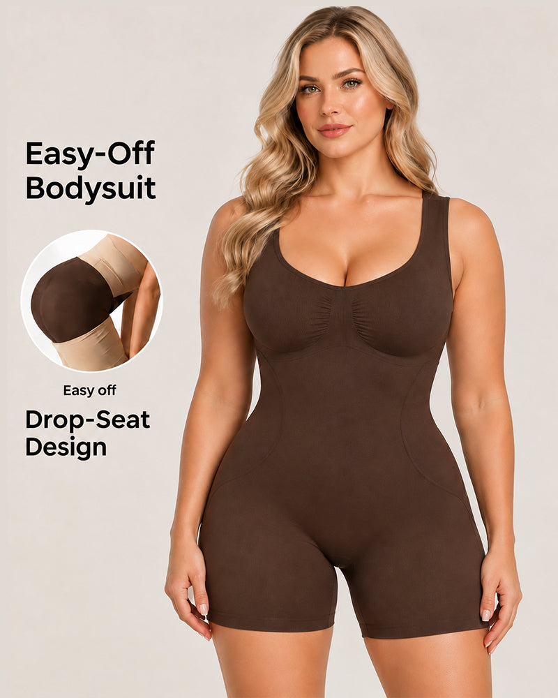 Easy-Off Drop-Seat Tummy Control Body Shaper