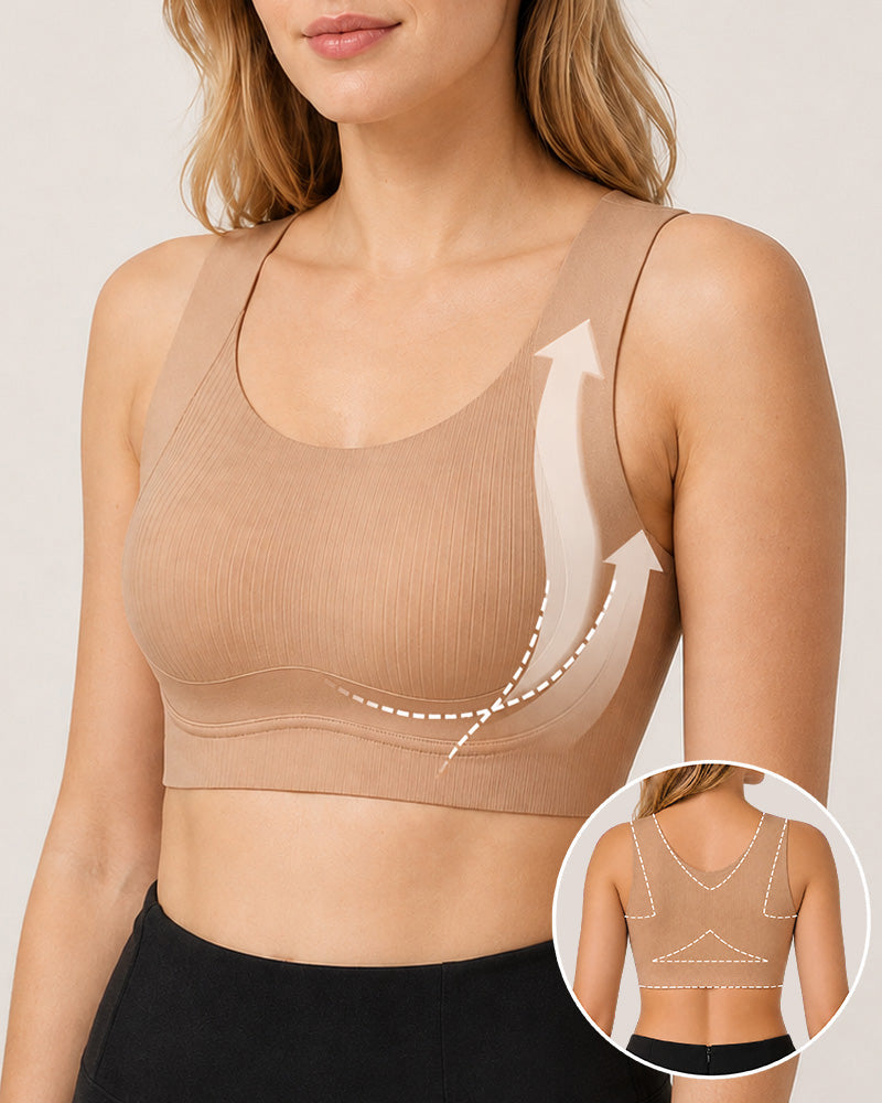 Seamless Wire Free Comfort Invisible Vest Bra Main image