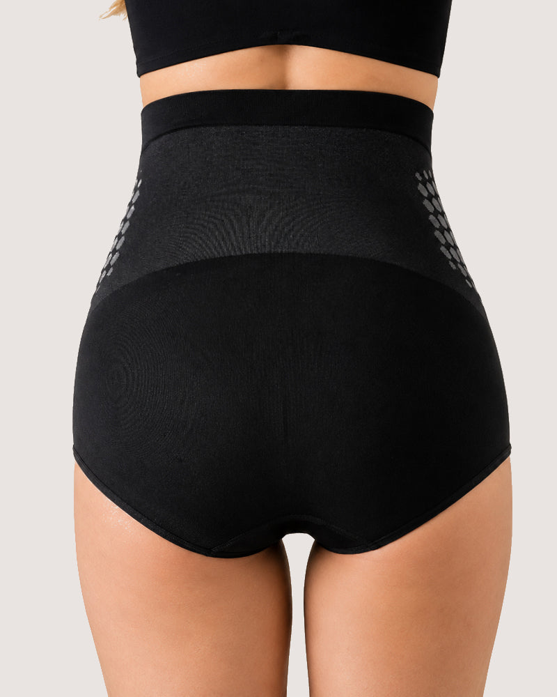 Thermal Tummy-Control High-Waist Breathable Shaping Briefs