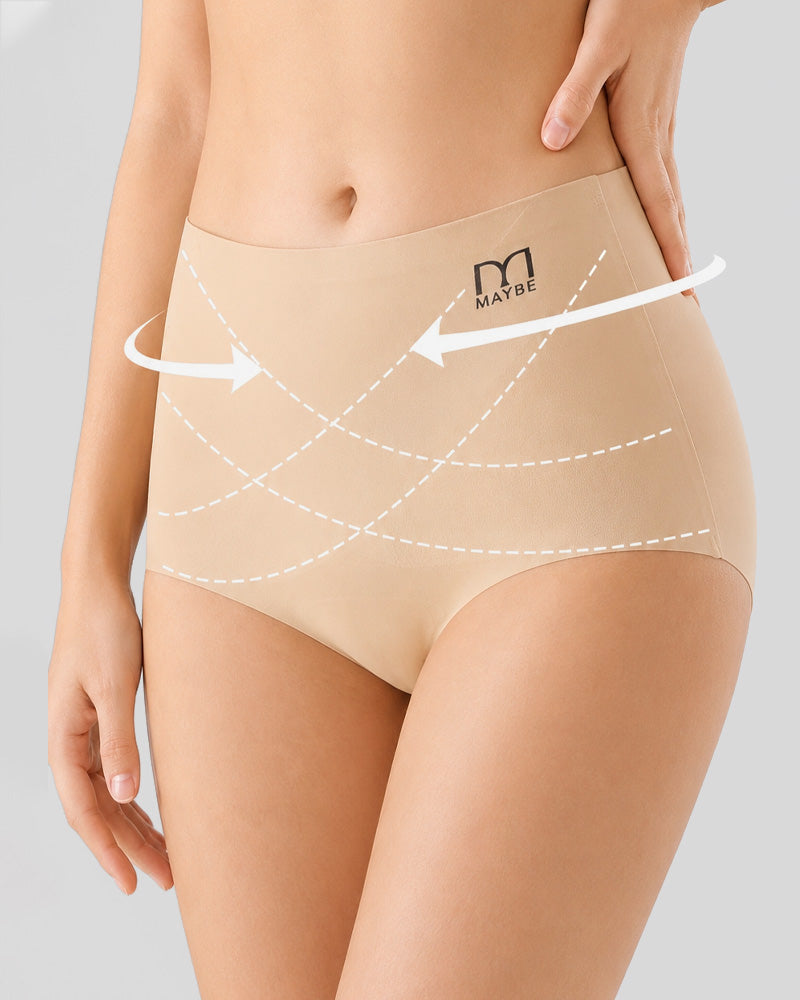 Light Tummy-Control High-Waist X-Shaping Briefs